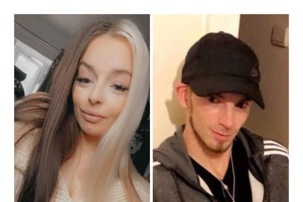 Katie Higton, 27, and Steven Harnett, 25, from Huddersfield. Picture: West Yorkshire Police