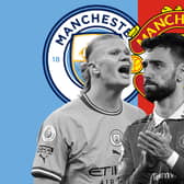 Manchester City and Manchester United will face off in the FA Cup Final at Wembley on 3 June (images: AFP/Getty Images)