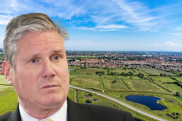 Sir Keir Starmer says Labour will allow green belt housing where it does not impact on beauty of areas (Photos: Getty/Adobe Stock)