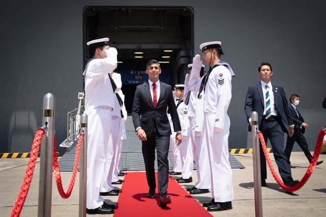 Rishi Sunak is in Japan for the G7 summit 