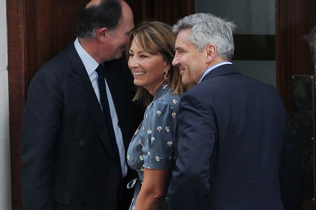 Carole Middleton started the business in 1987 and all three of her children reportedly worked there at some point. Photograph by Getty