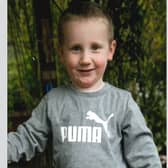 The death of Kayden Frank,4, whose body was found next to an adult man's in a flat is being treated as a murder (Photo: Police Scotland)