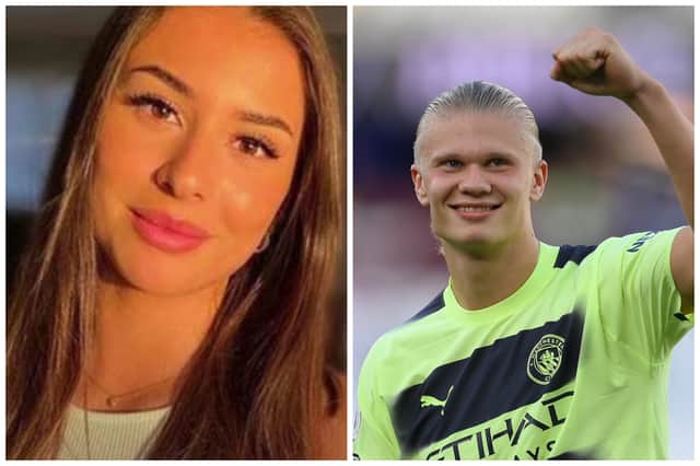 Erling Haaland is reportedly dating childhood sweetheart Isabel Haugseng Johansen (Getty Images)