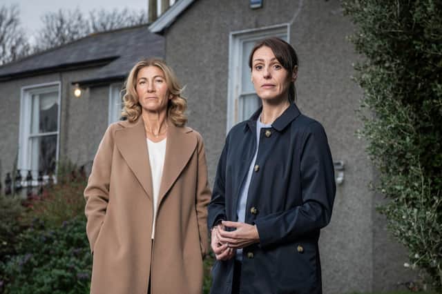 Eve Best as Rosaline and Suranne Jones as Becca in Maryland (Credit: ITV)