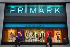 LONDON, ENGLAND - NOVEMBER 05:  Primark's flagship store on Oxford Street on November 5, 2014 in London, England. Retail giant Marks and Spencer have shown a continued decline in clothes sales as budget fashion chain Primark has delivered a 16% increase in its sales.  (Photo by Peter Macdiarmid/Getty Images)