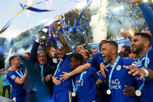 Leicester City stunned the footballing world by winning the title in 2015/16. (Getty images)