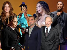 Celebrities which do not have a star on the Hollywood Walk of Fame, including Beyonce, Madonna, Leonardo DiCaprio, Clint Eastwood, Prince, Julia Roberts and Denzel Washington.