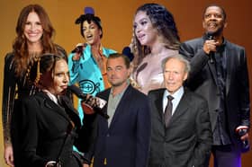 Celebrities which do not have a star on the Hollywood Walk of Fame, including Beyonce, Madonna, Leonardo DiCaprio, Clint Eastwood, Prince, Julia Roberts and Denzel Washington.