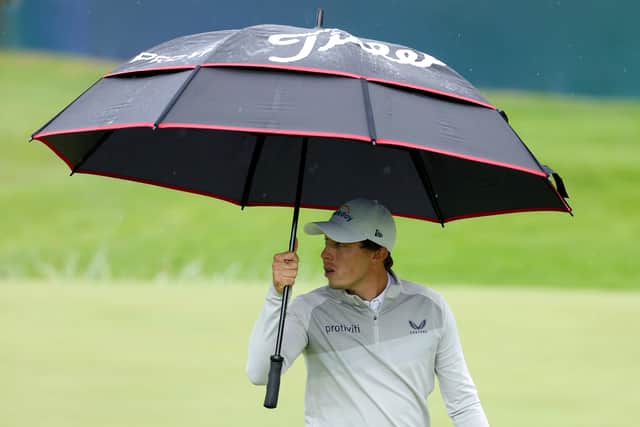Heavy rainfall has been forecast today during the PGA Championship 2023 - Credit: Getty