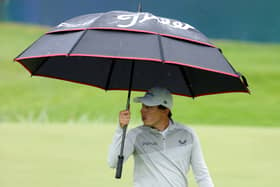 Heavy rainfall has been forecast today during the PGA Championship 2023 - Credit: Getty