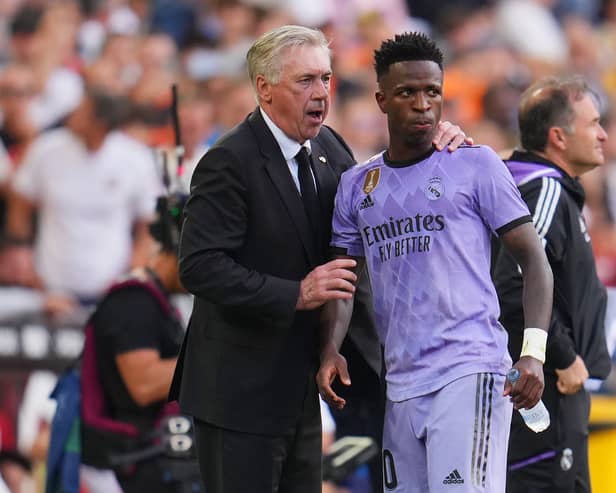 Carlo Ancelotti calls on La Liga to ‘act forcefully’ to combat racism. (Getty Images)