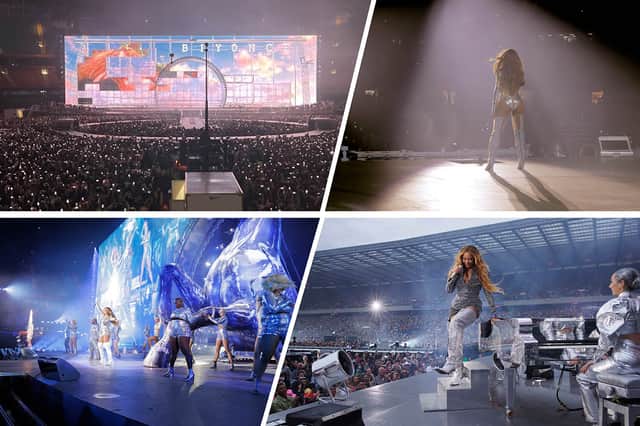 Beyoncé’s Renaissance World Tour came to the BT Murrayfield Stadium in Edinburgh on Saturday 20 May. Images: PA