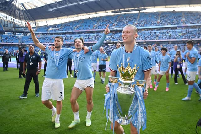 Man City have already wrapped up the Premier League title (image: Getty Images) 