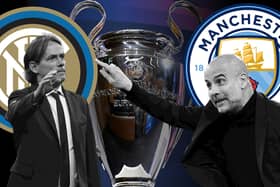 Manchester City will face Inter Milan in the Champions League final in June (images: Adobe/AFP/Getty Images/PA)