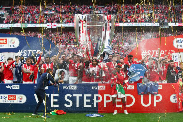 Nottingham Forest won promotion in last year's play off final. (Getty Images)