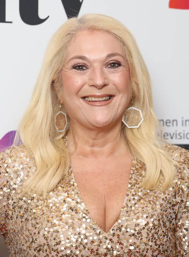 Vanessa Feltz attends the "Sky Women In Film And TV Awards" 2022 at the London Hilton on December 02, 2022 in London, England. (Photo by Lia Toby/Getty Images)