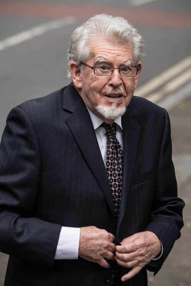 Rolf Harris arrives at Southwark Crown Court on May 22, 2017 in London, England. (Photo by Carl Court/Getty Images)