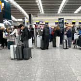 Heathrow Airport is warning passengers to prepare for longer queues through security (Photo: Jordan Pettitt/PA Wire)