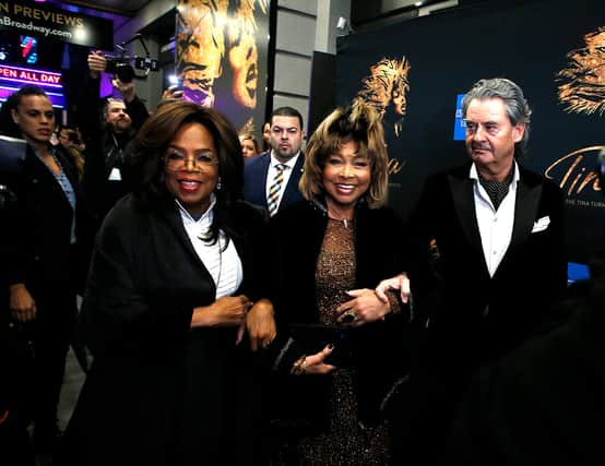 Tina Turner was married to Erwin Bach. (Getty Images)