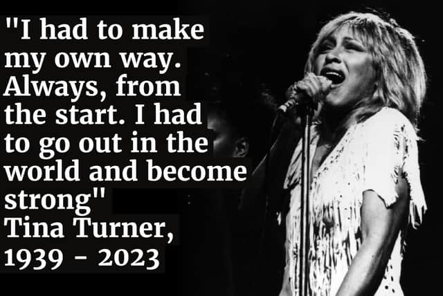Tina Turner, who died at the age of 83, spoke candidly about her life.