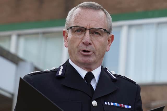 Sir Iain Livingstone, chief constable of Police Scotland, has admitted that the force is institutionally racist, sexist, misogynistic, and discriminatory. Credit: PA