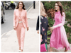 Is Catherine, Princess of Wales embracing Barbiecore as she steps out in an all-pink trouser suit?