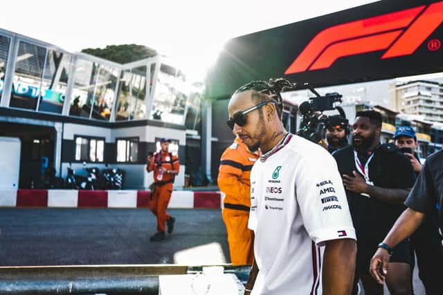 Lewis Hamilton ahead of the Monaco Grand Prix