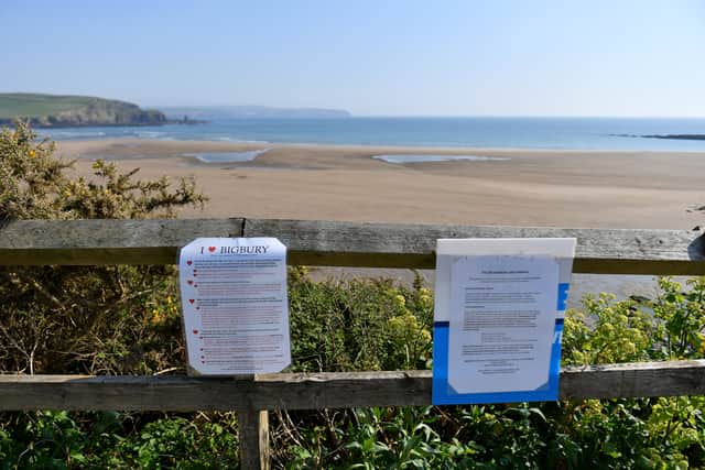 ‘Don’t swim’ warning at popular Devon beach after sewage pipe leak. (Photo: Getty Images) 