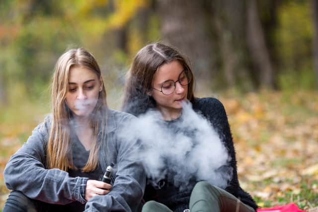  loophole allowing retailers free vape samples to children is set to be closed under government plans (Photo: Adobe)