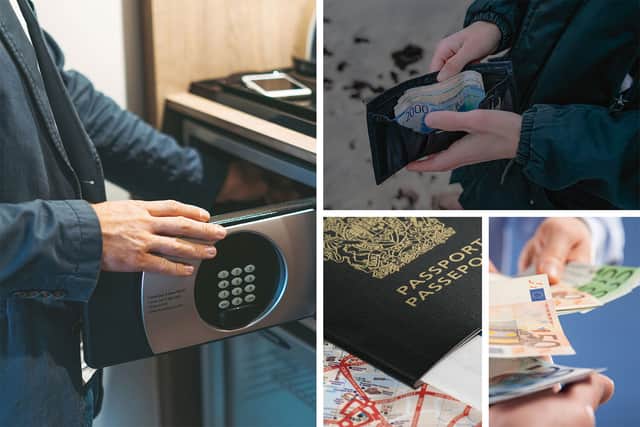 How to keep your money safe travelling: keep holiday currency safe