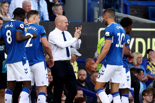 Sean Dyche has several Everton squad decisions to make. Picture: Naomi Baker/Getty Images