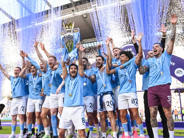 Man City are the defending Premier league champions ahead of the 2023/24 campaign. (Getty Images)