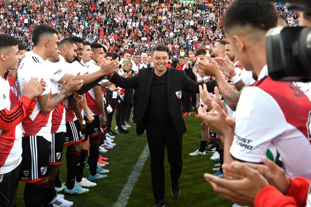 Marcelo Gallardo enjoyed a hugely successful eight-year-stint as River Plate manager. (Getty Images)