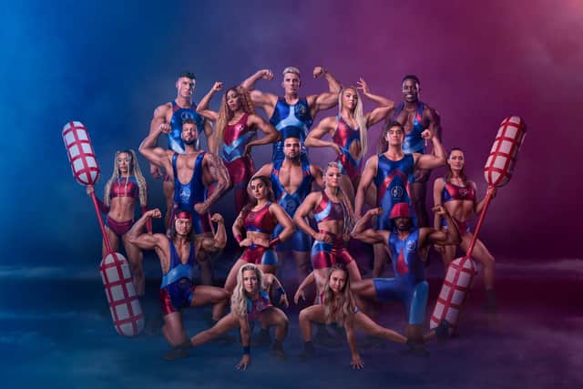 The BBC have announced the full cast joining its reboot of the popular challenge show Gladiators. (Credit: Nick Eagl / BBC / Hungry Bear)