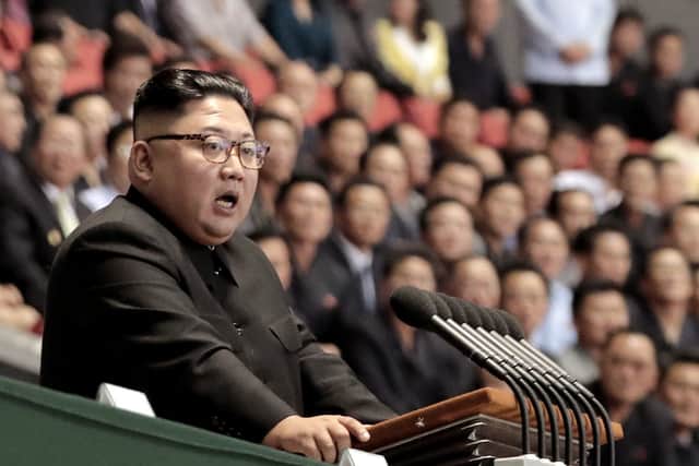 The launch has been described as a sign that Kim Jong Un is still determined to expand his weapons arsenal - Credit: Getty