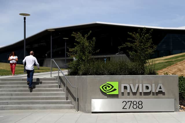 The Nvidia headquarters in Santa Clara, California (Photo: Justin Sullivan/Getty Images)