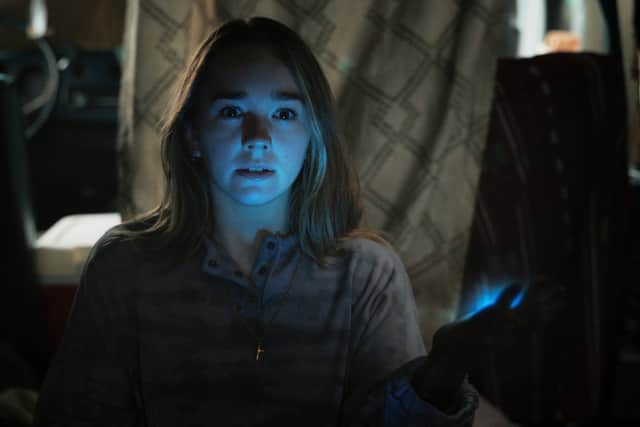 Holly Taylor as Angelina Meyer in Manifest