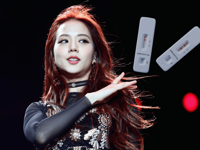 Jisoo has tested positive for COVID-19 ahead of the group's Japanese tour dates (Credit: Getty Images/Canva)