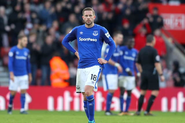 Gylfi Sigurddson arrived at Everton for a club record of £45 million. (Getty Images)