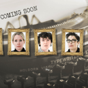 Julian Clary, Lucy Beaumont, Sam Campbell, Sue Perkins, and Susan Wokoma, pictured in golden frames ahead of appearing in Taskmaster (Credit: Channel 4/Avalon)