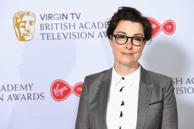 Sue Perkins attends the Virgin TV BAFTA nominees' party in London in 2018 (Credit: Jeff Spicer/Getty Images)