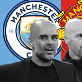 The battle for Manchester takes place this weekend as Pep Guardiola faces Erik ten Hag