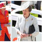 Zara Tindall and her mother Princess Anne could be set to attend the Epsom Derby 2023. Photographs by Getty