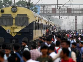 At least 200 people have died following a train crash in the Indian state of Odisha. (Credit: AFP via Getty Images)