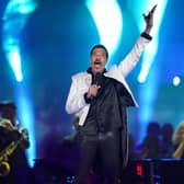 Lionel Richie performs during the Coronation Concert in the grounds of Windsor Castle on May 7, 2023 in Windsor, England. The Windsor Castle Concert is part of the celebrations of the Coronation of Charles III and his wife, Camilla, as King and Queen of the United Kingdom of Great Britain and Northern Ireland, and the other Commonwealth realms that took place at Westminster Abbey yesterday. High-profile performers will entertain members of the royal family and 20,000 guests including 10,000 members of the public. (Photo by Yui Mok - WPA Pool/Getty Images)