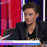 Jack Monroe slammed the labelling of the cost-of-living crisis during her appearance on BBC's Question Time on Thursday, 1 June - Credit: BBC