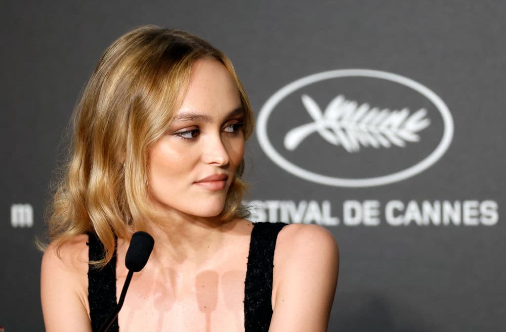 Cannes, France. 23rd May, 2023. American actress Lily-Rose Depp