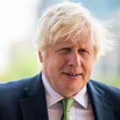 Boris Johnson has resigned as a Conservative MP with immediate effect after he accused the Commons investigation into whether he misled parliament over the partygate scandal of "driving me out" (Photo by Brandon Bell/Getty Images)