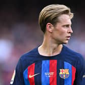 Frenkie de Jong of FC Barcelona who have been crowned champions - but who could go down?