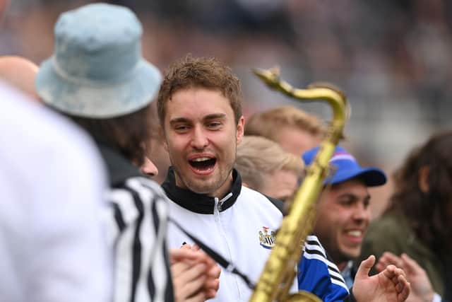 Sam Fender is a supporter of Newcastle United. (Getty Images)